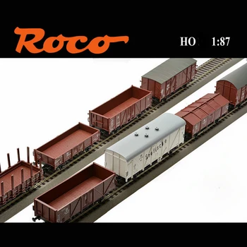HO 1/87 Tren Model ROCO 67127 DR Patra Generație de Mașini de Marfă Tablou Clasic de Opt Secțiunea Set Pret Special de Model de Tren de Jucărie  10