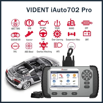 iAuto702 Pro ABS SRS Auto Instrument de Diagnosticare 37 Funcție Specială ECU Codificare Testare Activă OBD2 Scanner Gratuit de Actualizare  5
