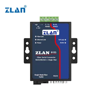 ZLAN9153 RRS232/485/422 să Fibra Optica converter  10
